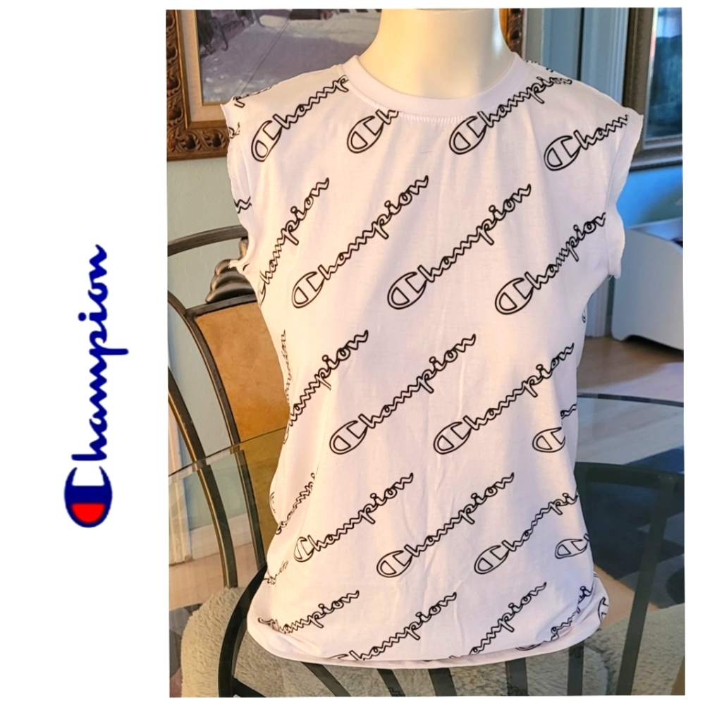 Champion Logo Print Top ❤️